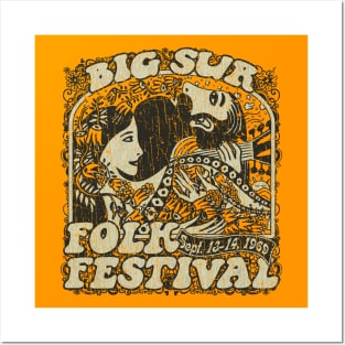 Big Sur Folk Festival 1969 Posters and Art